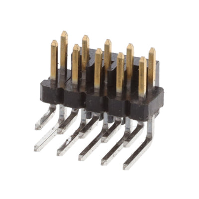 2842154-5 by TE Connectivity AMP Connectors - 10P,2MM,BRK HDR,DRRT,2.8,0.1AU,T
