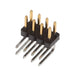 2842156-4 by TE Connectivity AMP Connectors - 8P,2MM,BRK HDR,DRRT,2.8,0.76AU,T