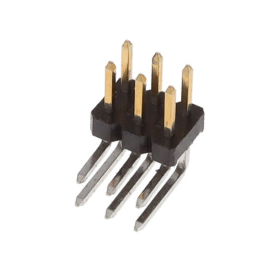 2842162-3 by TE Connectivity AMP Connectors - 6P,2MM,BRK HDR,DRRT,2.8,0.1AU,BO