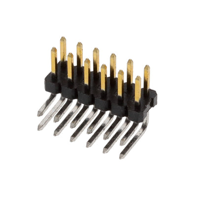 2842162-6 by TE Connectivity AMP Connectors - 12P,2MM,BRK HDR,DRRT,2.8,0.1AU,B