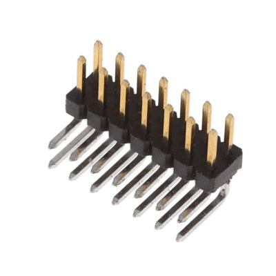 2842162-7 by TE Connectivity AMP Connectors - 14P,2MM,BRK HDR,DRRT,2.8,0.1AU,B