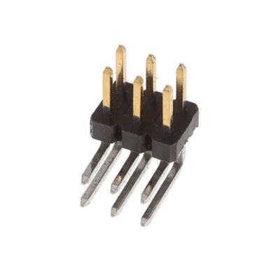2842163-3 by TE Connectivity AMP Connectors - 6P,2MM,BRK HDR,DRRT,2.8,0.38AU,B