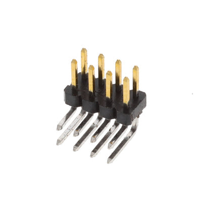 2842164-4 by TE Connectivity AMP Connectors - 8P,2MM,BRK HDR,DRRT,2.8,0.76AU,B
