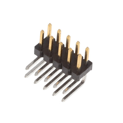 2842164-5 by TE Connectivity AMP Connectors - 10P,2MM,BRK HDR,DRRT,2.8,0.76AU,