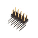 2842164-5 by TE Connectivity AMP Connectors - 10P,2MM,BRK HDR,DRRT,2.8,0.76AU,
