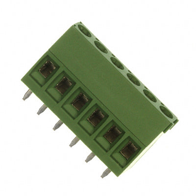 284392-6 by TE Connectivity AMP Connectors - TERM BLK 6P SIDE ENT 3.81MM PCB