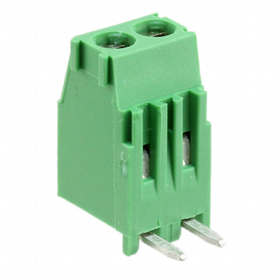284414-2 by TE Connectivity AMP Connectors - TERM BLK 2P TOP ENTRY 3.5MM PCB