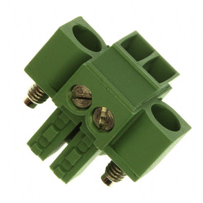 284510-2 by TE Connectivity AMP Connectors - TERM BLOCK PLUG 2POS STR 3.5MM