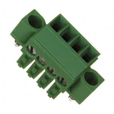 284510-4 by TE Connectivity AMP Connectors - TERM BLOCK PLUG 4POS STR 3.5MM