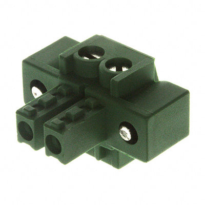 284511-2 by TE Connectivity AMP Connectors - TERM BLOCK PLUG 2POS STR 3.81MM