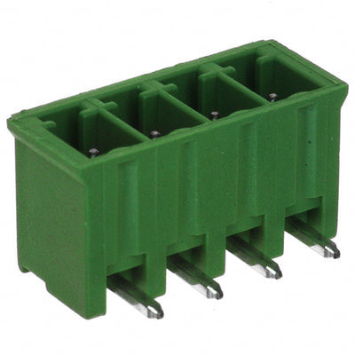 284513-4 by TE Connectivity AMP Connectors - TERM BLOCK HDR 4POS 90DEG 3.81MM
