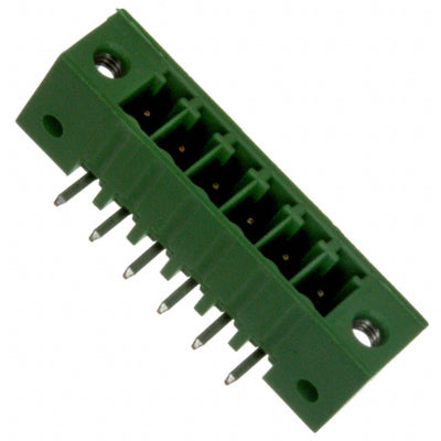 284539-6 by TE Connectivity AMP Connectors - TERM BLOCK HDR 6POS 90DEG 3.5MM