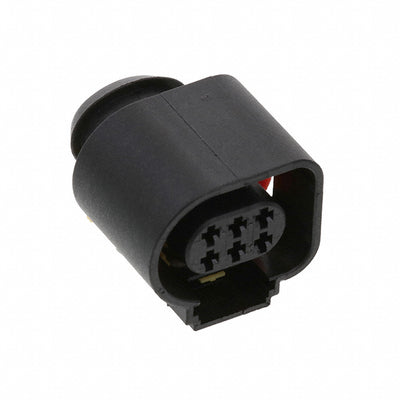 284716-4 by TE Connectivity AMP Connectors - CONNECTOR RECPT HSG 6POS 4.00MM