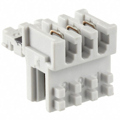 284930-3 by TE Connectivity AMP Connectors - CONNECTOR RECPT 3POS IDC 22-24AWG TIN