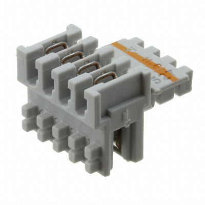 284932-4 by TE Connectivity AMP Connectors - CONNECTOR RECPT 4POS IDC 22-24AWG TIN