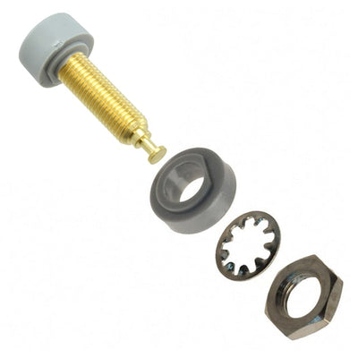 2854-8 by Pomona Electronics - CONNECTOR BANANA JACK TURRET GRAY