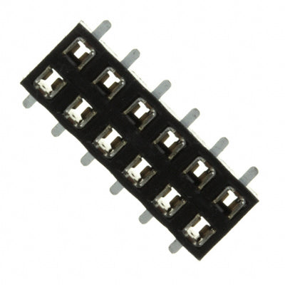 28641206RP2 by NorComp Inc. - CONNECTOR RECPT 12POS 0.079 GOLD SMD
