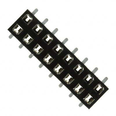 28641606RP2 by NorComp Inc. - CONNECTOR RECPT 16POS 0.079 GOLD SMD
