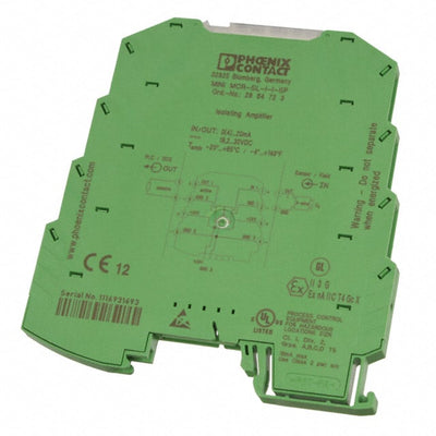 2864723 by Phoenix Contact - 3-WAY ISOLATING AMP 4-20MA
