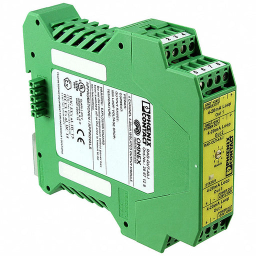 2867128 by Phoenix Contact - OUTPUT MODULE 4 ANALOG 9-30V