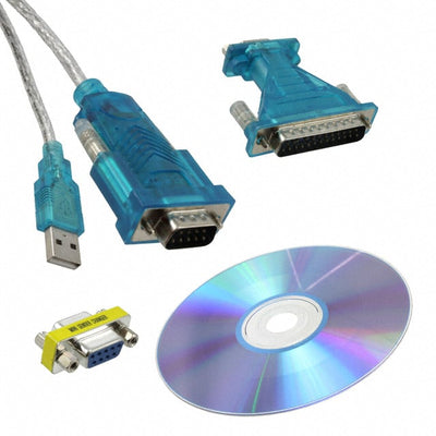 2881078 by Phoenix Contact - D-SUB USB 9 CBL W/DB9-DB25 ADPTR