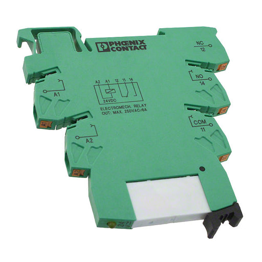 2900307 by Phoenix Contact - RELAY GEN PUR SPDT 50MA 24VAC/DC