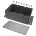 2901 by Pomona Electronics - BOX ALUM BLUE 4.250""L X 2.640""W