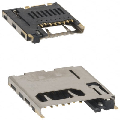 2908-05WB-MG by 3M - CONNECTOR MICRO SD CARD PUSH-PUSH R/A
