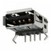 292303-1 by TE Connectivity AMP Connectors - CONNECTOR RECPT USB2.0 TYPEA 4POS R/A