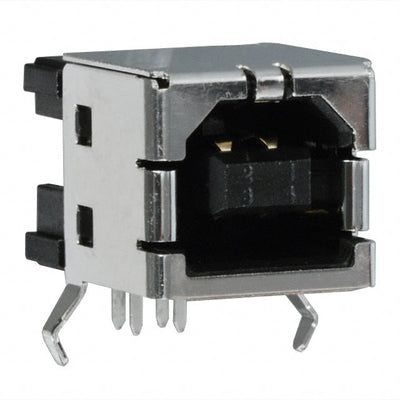 292304-1 by TE Connectivity AMP Connectors - CONNECTOR RECPT USB2.0 TYPEB 4POS R/A