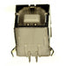 292304-2 by TE Connectivity AMP Connectors - CONNECTOR RECPT USB2.0 TYPEB 4POS R/A