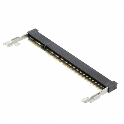 292407-4 by TE Connectivity AMP Connectors - CONNECTOR SKT SODIMM 200POS R/A SMD