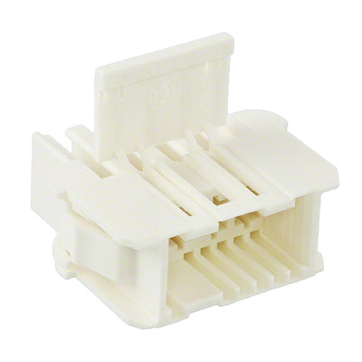 293009-1 by TE Connectivity AMP Connectors - CONNECTOR MALE TAB HSG 0.25 4POS NAT