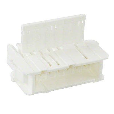 293034-3 by TE Connectivity AMP Connectors - CONNECTOR MALE TAB HSG 0.25 7POS NAT