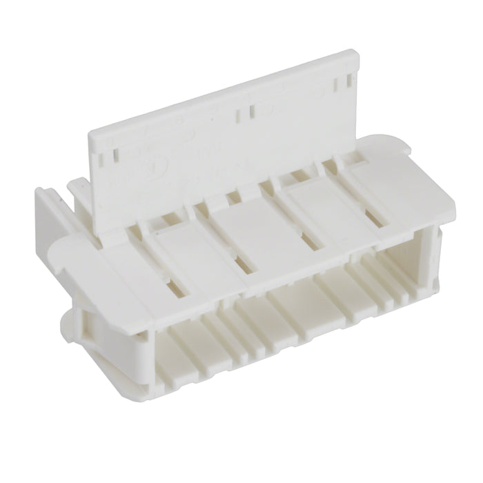 293043-1 by TE Connectivity AMP Connectors - CONNECTOR MALE TAB HSG 0.25 8POS NAT