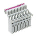 293143-1 by TE Connectivity AMP Connectors - CONNECTOR 7POS IDC TIN MONO SHAPE TAB