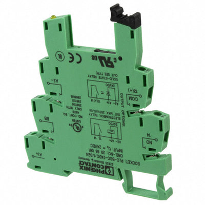 2966061 by Phoenix Contact - RELAY SOCKET DIN RAIL