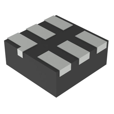SN74AUP2G06DSFR by Texas Instruments - IC INVERTER OD 2CH 2-INP 6SON