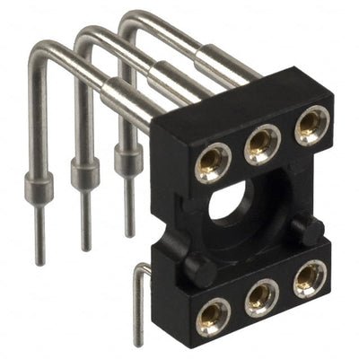 299-43-306-10-001000 by Mill-Max Manufacturing Corp. - CONNECTOR IC DIP SOCKET 6POS GOLD