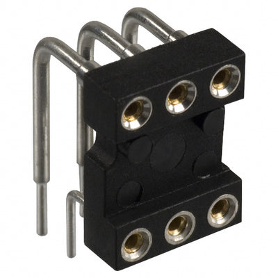 299-43-306-11-001000 by Mill-Max Manufacturing Corp. - CONNECTOR IC DIP SOCKET 6POS GOLD