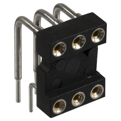299-93-306-11-001000 by Mill-Max Manufacturing Corp. - CONNECTOR IC DIP SOCKET 6POS GOLD