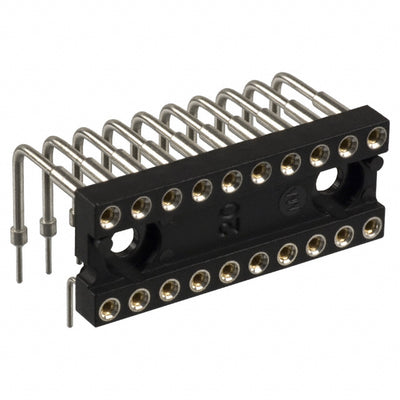 299-93-320-10-001000 by Mill-Max Manufacturing Corp. - CONNECTOR IC DIP SOCKET 20POS GOLD