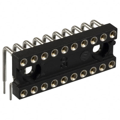 299-43-320-11-001000 by Mill-Max Manufacturing Corp. - CONNECTOR IC DIP SOCKET 20POS GOLD