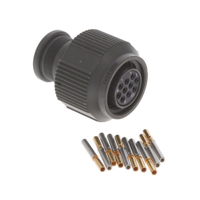 2M801-007-16NF7-10SA by Amphenol Aerospace Operations - CONNECTOR PLUG FMALE 10POS GOLD CRIMP