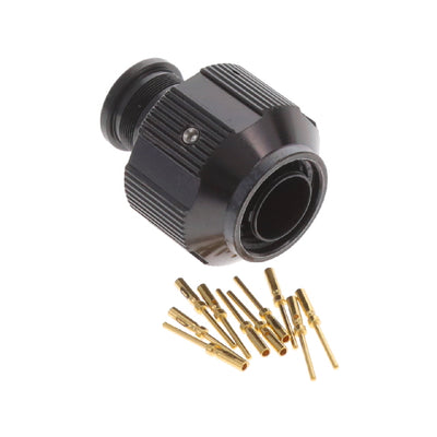 2M801-007-26ZNU7-10PA by Amphenol Aerospace Operations - CONNECTOR PLUG MALE 10POS GOLD CRIMP