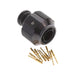 2M801-007-26ZNU7-10PA by Amphenol Aerospace Operations - CONNECTOR PLUG MALE 10POS GOLD CRIMP
