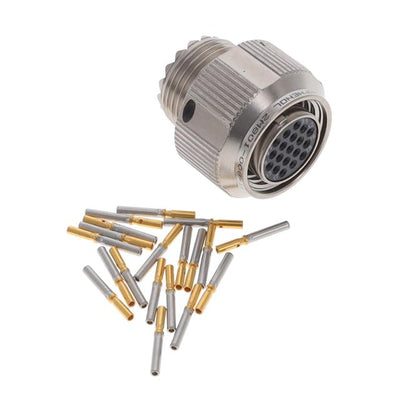 2M801-008-16M9-19SA by Amphenol Aerospace Operations - CONNECTOR PLUG FMALE 19POS GOLD CRIMP