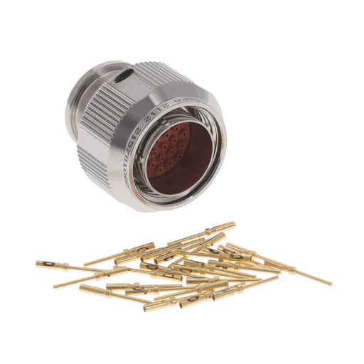 2M801-036-16M10-26PA by Amphenol Aerospace Operations - CONNECTOR PLUG MALE 26POS GOLD CRIMP