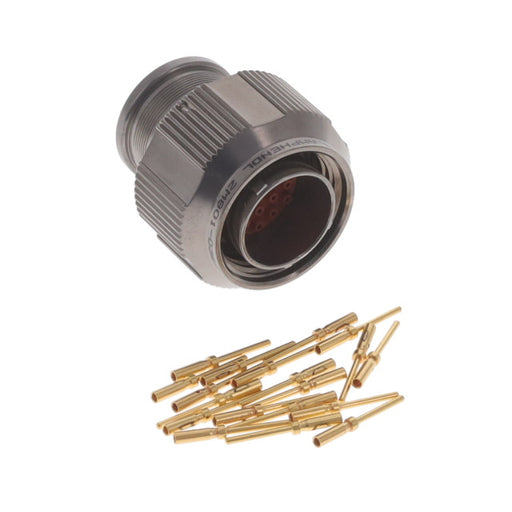 2M801-036-16MT9-19PA by Amphenol Aerospace Operations - CONNECTOR PLUG MALE 19POS GOLD CRIMP
