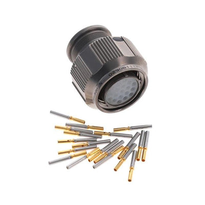 2M801-036-16MT9-19SA by Amphenol Aerospace Operations - CONNECTOR PLUG FMALE 19POS CRIMP